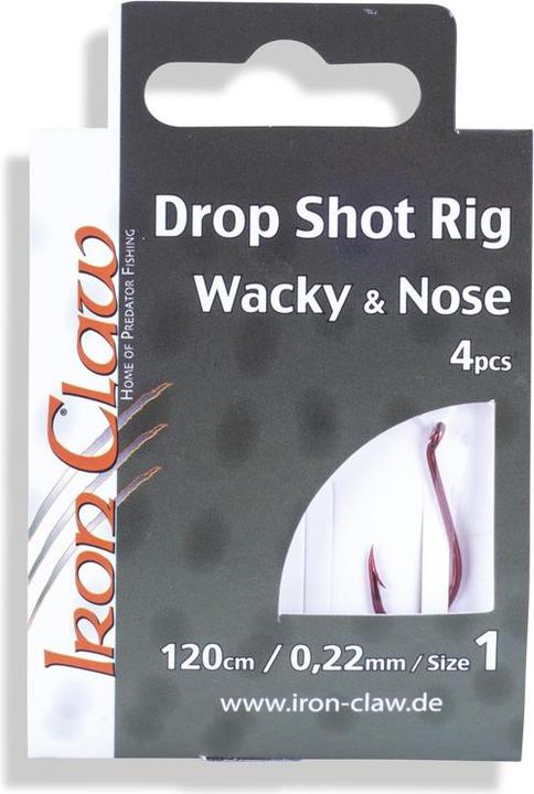 Image du produit Iron Claw Wacky+Nose Drop Shot Rig 10 Stk.