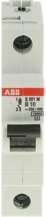 Image du produit ABB 10A MCB 4 Pole Type B