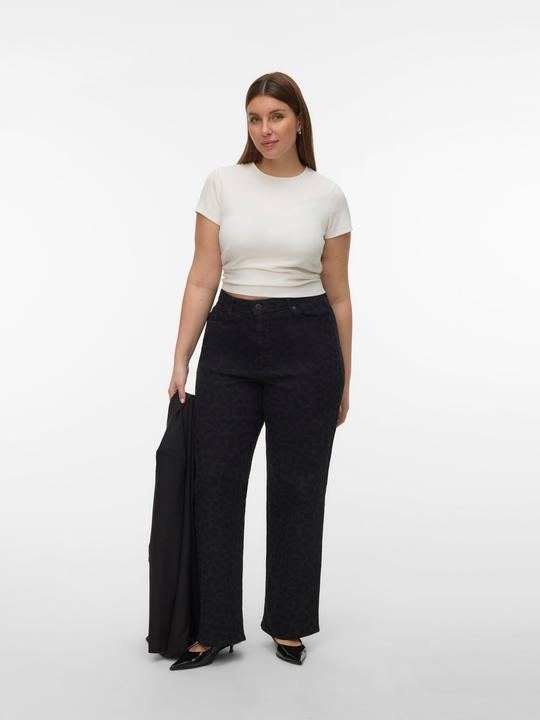 Image du produit Vero Moda VMCTESSA Hohe Taille Weiter Beinschnitt Jeans Weit geschnitten (46)