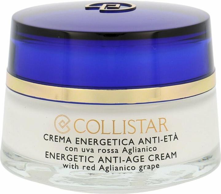 Actual product image Collistar Energetic Anti-age Cream (Ti Amo Italia) with Aglianico red Grape (50 ml, 24h cream)