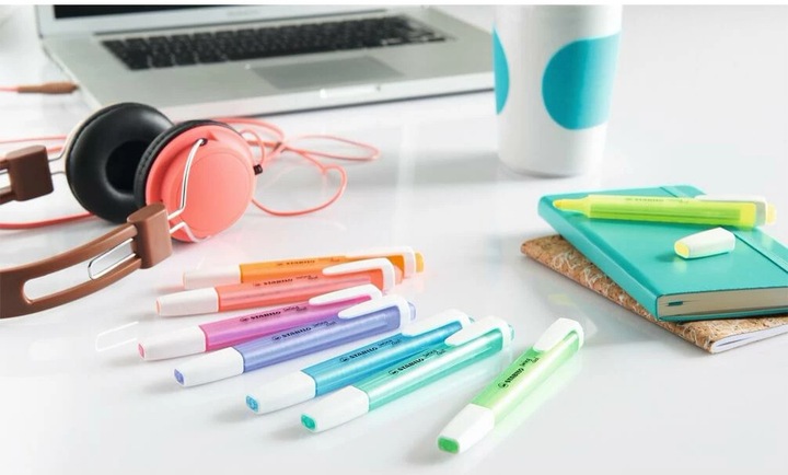 Produktbild STABILO swing cool Textmarker (Blau, 1 mm, 1 x)