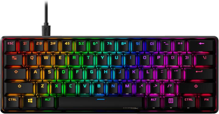 HyperX Alloy Origins 60 - Mechanical Gaming Keyboard - HX Red (DE, Cable)