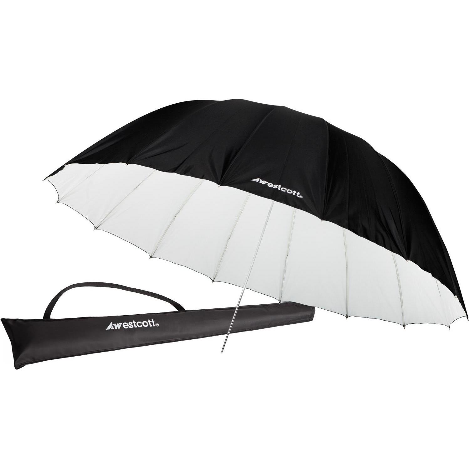 Westcott Parabolischer Diffusionsschirm (Schirm, 210 cm), Softbox + Reflektor