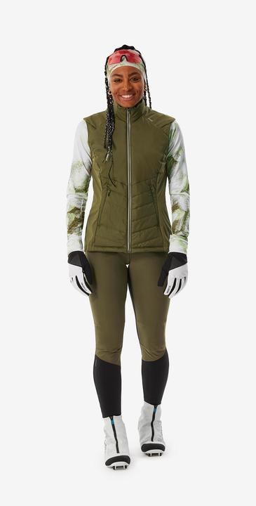 Produktbild Inovik Langlaufweste Damen - 500 khaki (L)