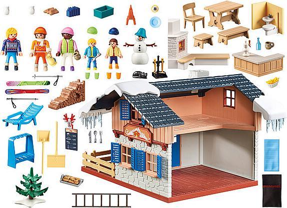 Immagine prodotto Playmobil Rifugio sciistico (9280, Divertimento in famiglia Playmobil)