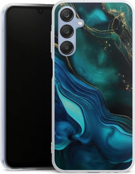 DeinDesign Silikon Hlle fr Samsung Galaxy A25 5G Handyhlle Case  Smartphone Schutzhlle Art Farbverlauf
