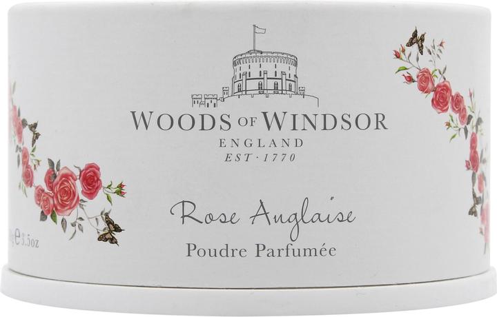 Produktbild Woods Of Windsor True Rose by Dusting Powder 104 ml (Körperpuder, 104 ml)