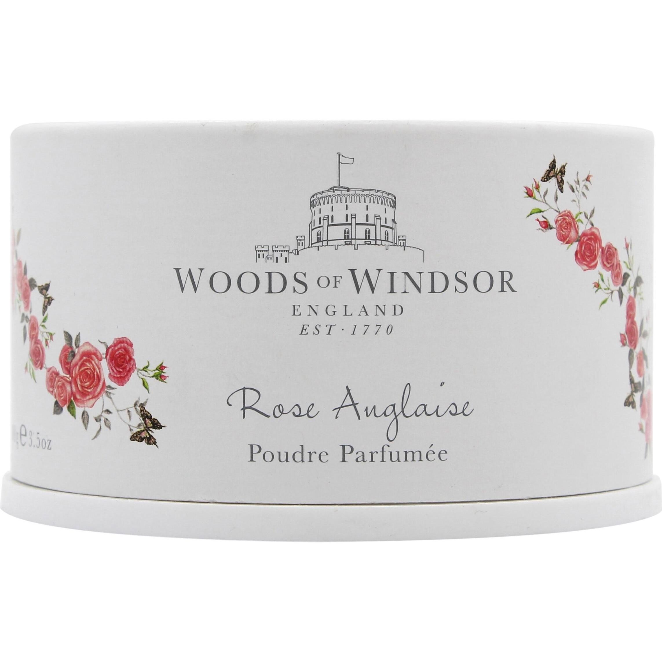 Woods Of Windsor, Bodylotion, True Rose by Dusting Powder 104 ml (Körperpuder, 104 ml)
