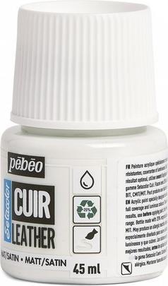 Produktbild Pebeo SetaCuir Lederfarben (Reines Weiss, 45 ml)