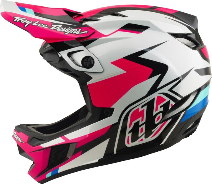 Produktbild Troy Lee Designs D4 Polyacrylite MIPS Helm, Roamer, magenta, L | 58-59cm