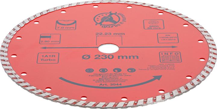Productafbeelding BGS Turbo snijschijf | Ø 230 mm