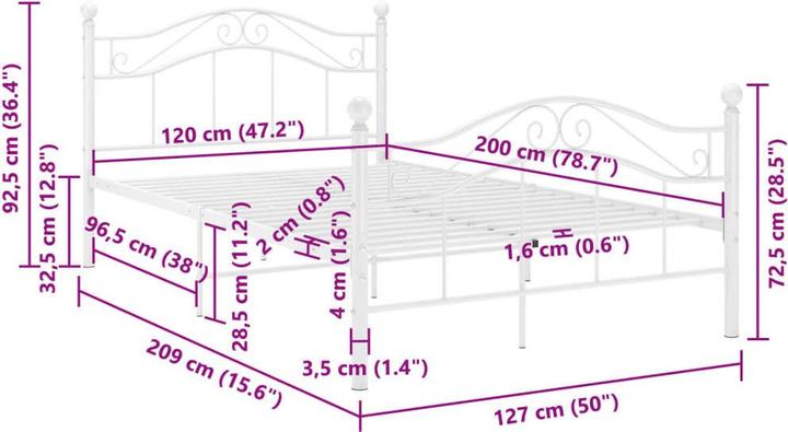 Image du produit VidaXL Celandia (120 x 200 cm)