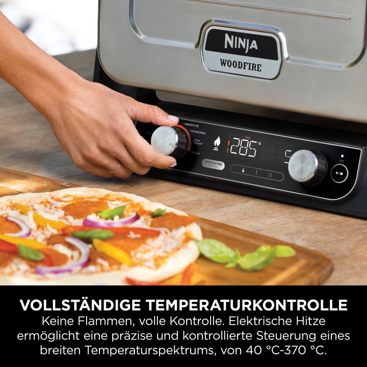 Actual product image Ninja OO101CH Woodfire Ofen, Pizzaofen & Smoker