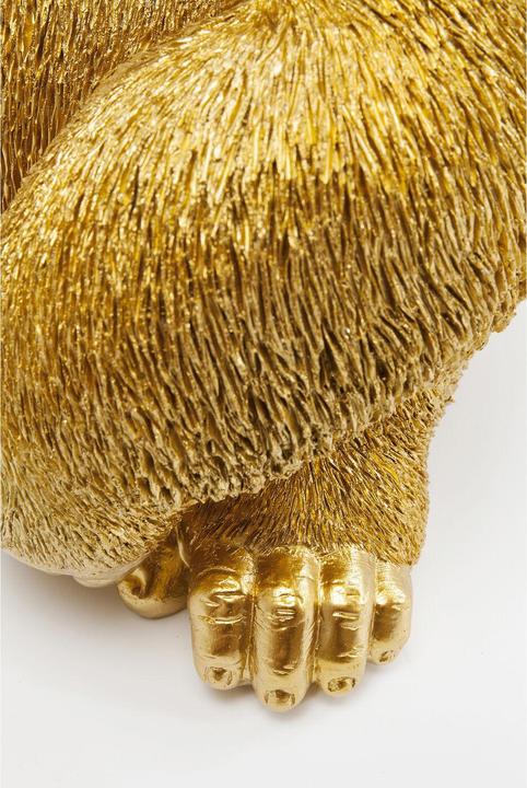 Produktbild Kare Design Deko Figur Monkey Gorilla Side Medium Gold