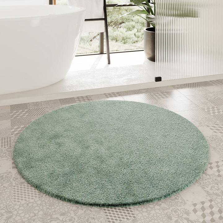 Actual product image Homie Living Badteppich Porto Azzurro (90 x 90 cm)