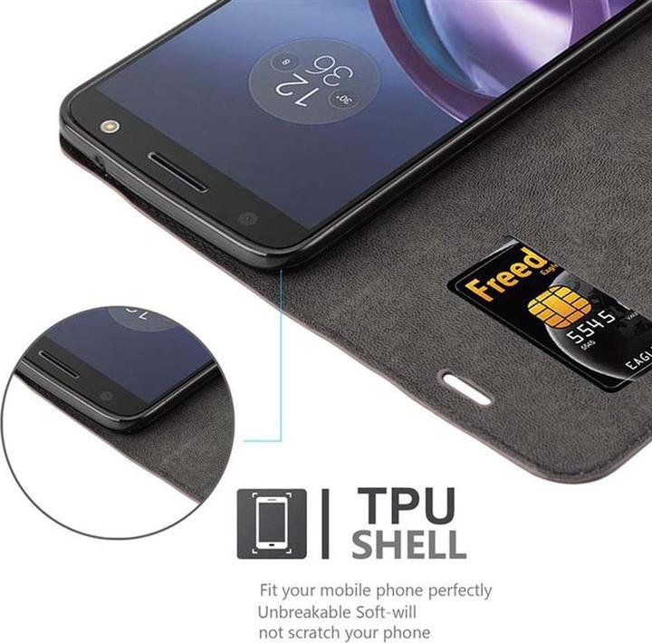 Productafbeelding Cadorabo Boek Onzichtbare Magneethoes (Motorola Moto Z2)
