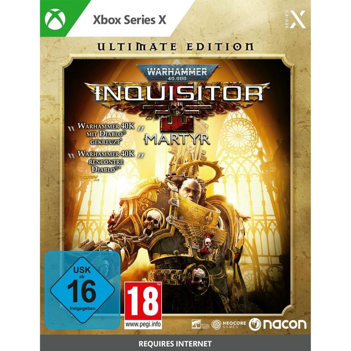Produktbild Nacon Gaming Warhammer 40'000 Inquisitor Martyr - Ultimate Edition (Xbox Series X, DE, FR)