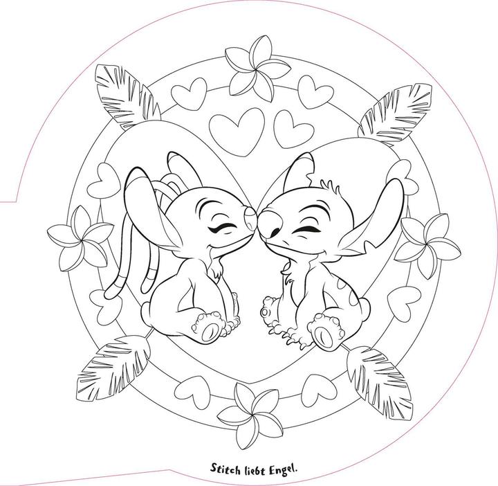 Image du produit Disney Kreative Beschäftigung: Stitch: Mandala-Malspass