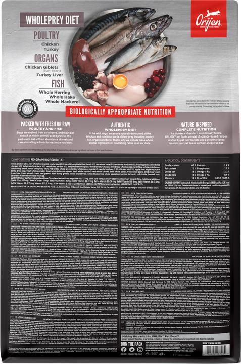 Image du produit Orijen Fit et Trim (Adulte, 1 pcs, 2000 g)