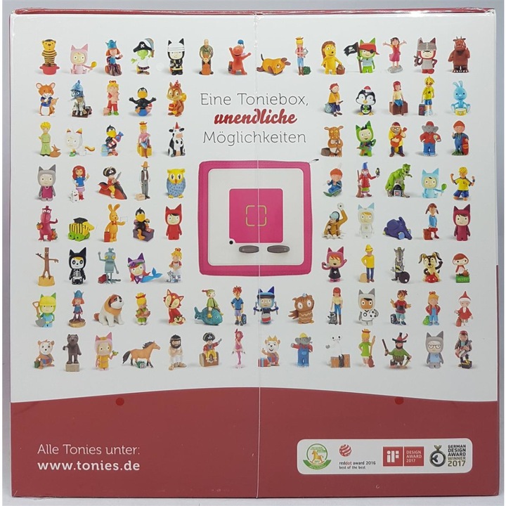 Productafbeelding Tonies Toniebox Startset Roze (Creatieve Tonie) (Duits)