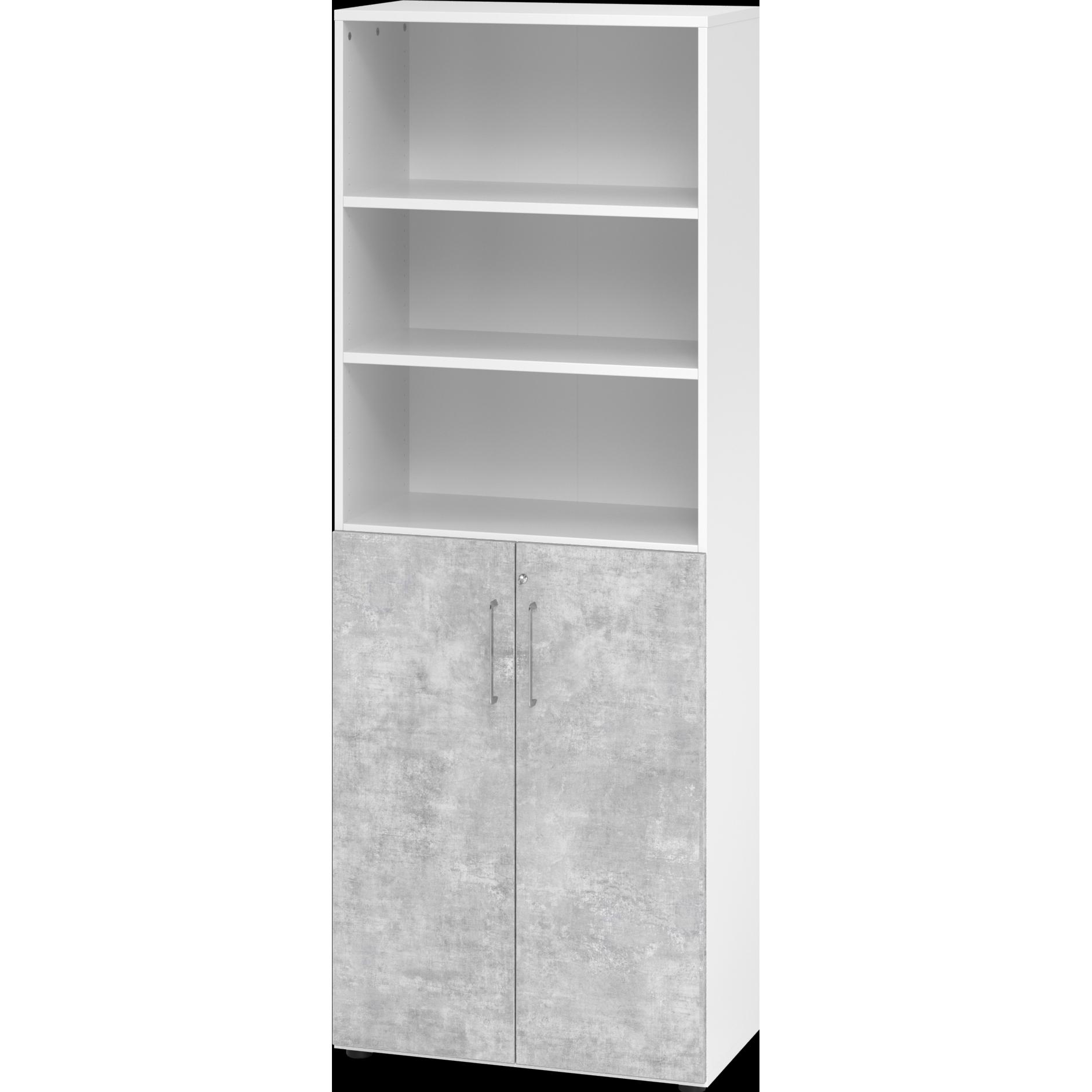 MC, Aktenschrank, MySchrank Basic 6-OH Kombi (80 x 42 x 215 cm)
