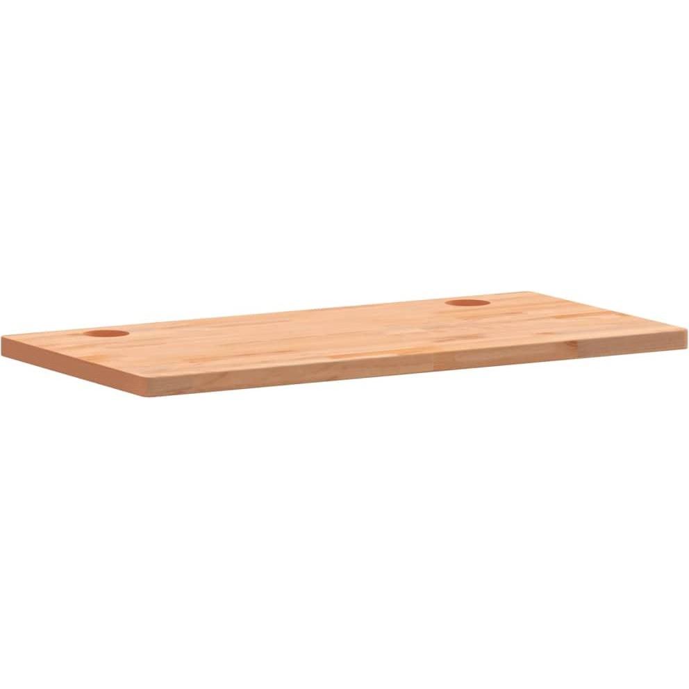 Thumbnail - VidaXL, Tischplatte, Schreibtischplatte 80x40x2,5 cm Massivholz Buche,Material (80 x 40 x 2.5 cm)