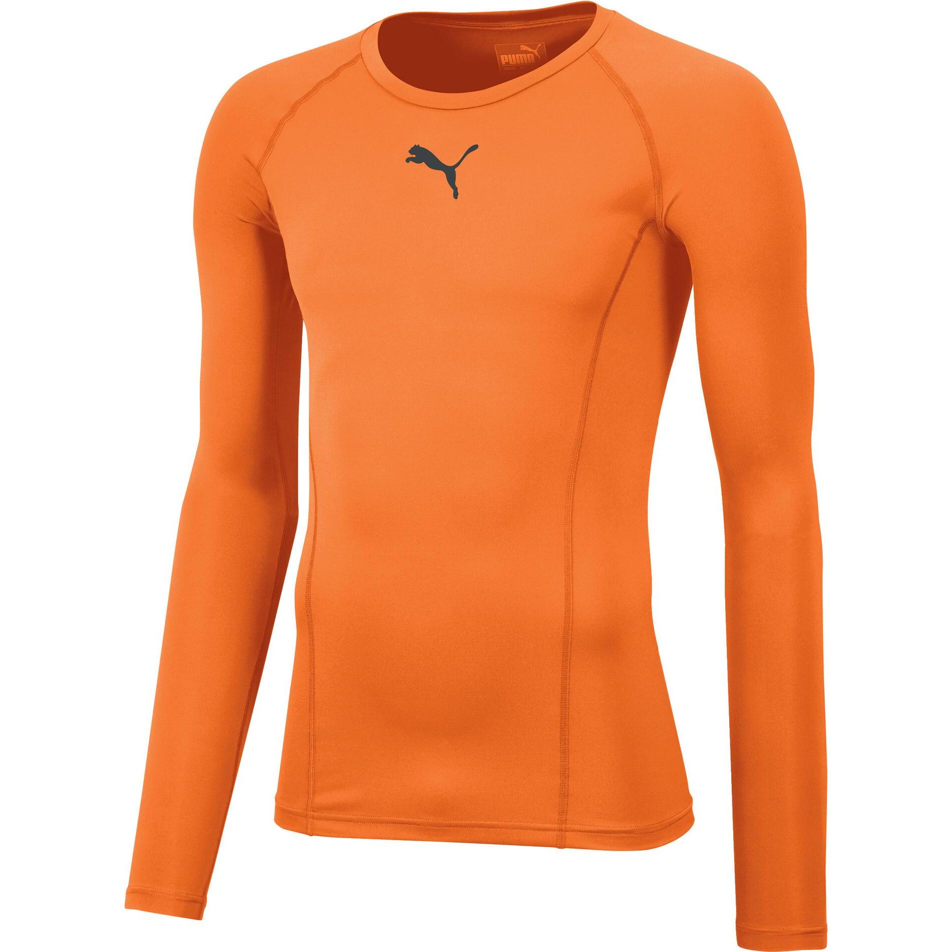 Puma, Herren, Sportshirt, LIGA Baselayer Tee LS-655920 (M), Orange, M