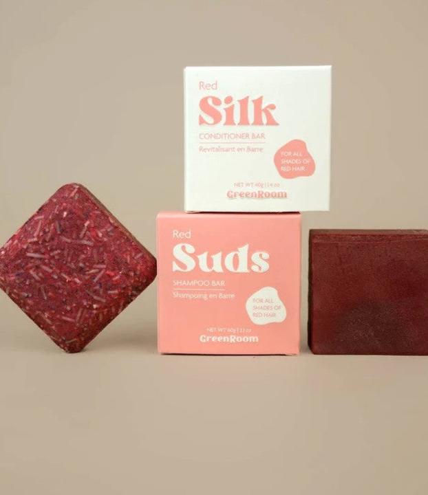Actual product image Green Room Suds Colour Correction Red (Solid shampoo)