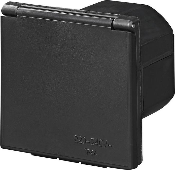 Produktbild ProPlus CEE-Einspeisestecker Einbau eckig schwarz