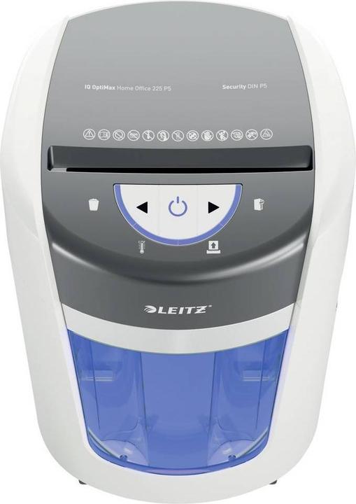 Actual product image Leitz Shredder IQ OptiMax Home Office 225 P5 (Particle cut)