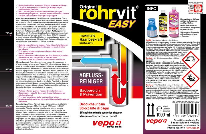 Produktbild Rohrvit EASY Abflussreiniger