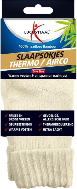 Actual product image Lucovitaal Bamboo Sleep Socks
