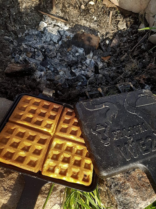 Produktbild BBQ-Toro Gusseisen Waffeleisen