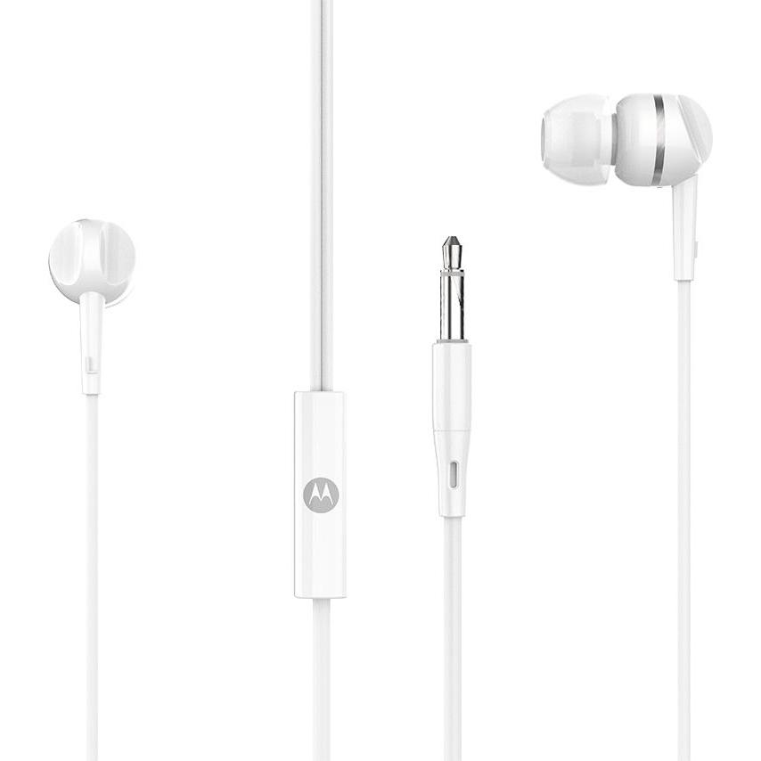 Motorola Pace 105 In-Ear Stereo Kopfhörer white (Kabelgebunden), Kopfhörer, Weiss