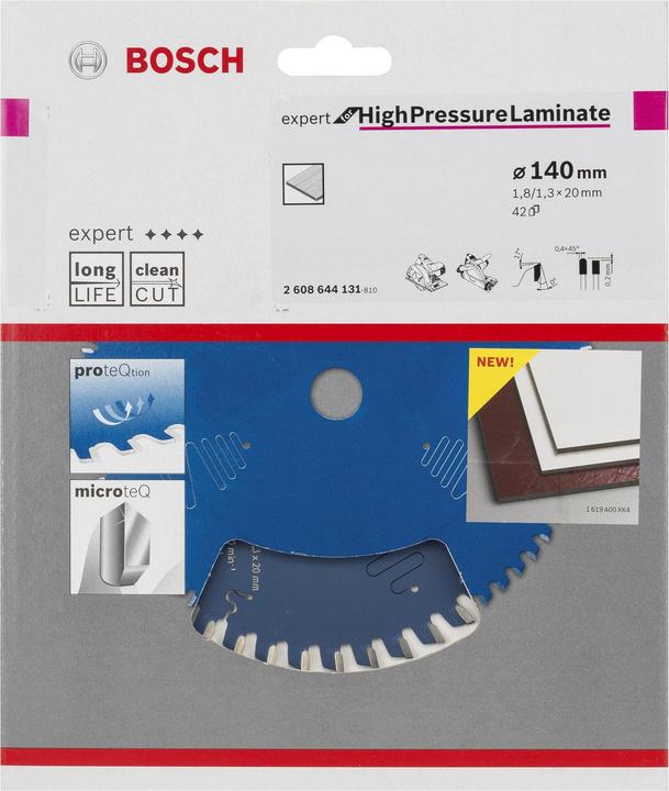 Produktbild Bosch Professional Zubehör Expert für Hochdrucklaminat