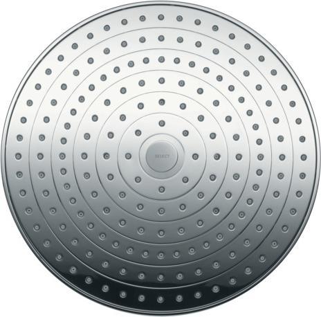 Actual product image hansgrohe Raindance Select S Fixed shower head chrome (2 Beam types, 17 l/min)