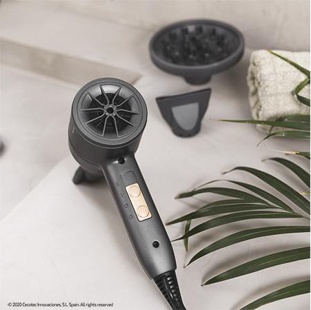 Produktbild Cecotec Bamba IoniCare 5500 PowerStyle Hair Dryer 1800W with HairCare Technology Dark Grey (1800 W)