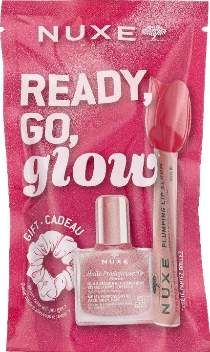 Actual product image Nuxe Pink Glow on the Go (Lip care set, Lip serum, 18 ml)