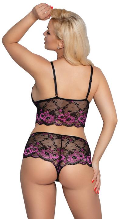 Actual product image Cottelli Collection Bra Set Lace XL/2XL (XL, XXL)