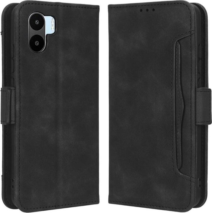 Actual product image Cover-Discount Xiaomi Redmi A2 / A1 - Case with many card slots black (Xiaomi Redmi A2)