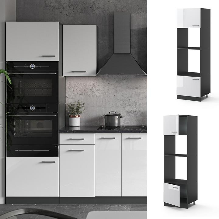 Produktbild Vicco Mikrowellenschrank R-Line (60 x 57.20 x 207 cm)