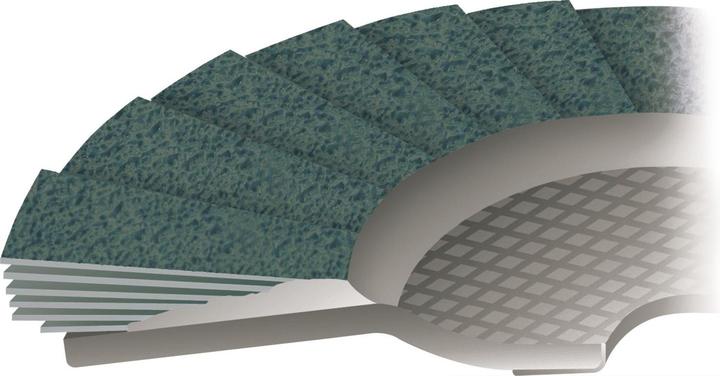 Actual product image Lukas Flap disc V2 POWER universal Ø 125 mm zirconia alumina grit 60 angular (60)