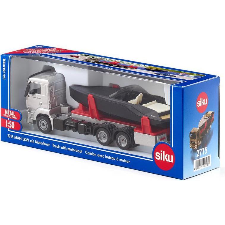 Thumbnail - Siku MAN LKW mit Motorboot