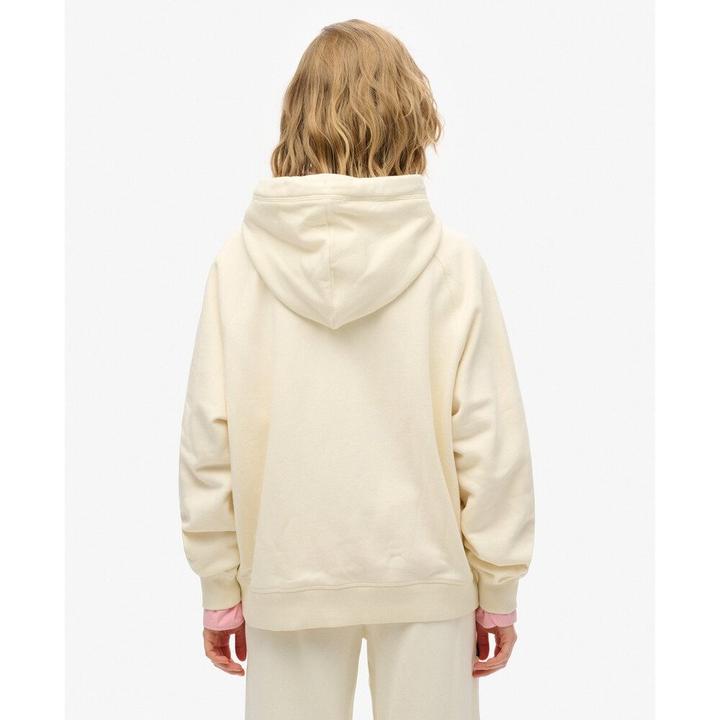 Image du produit Superdry Sweat à capuche zippé à manches raglan et logo Essential (M)