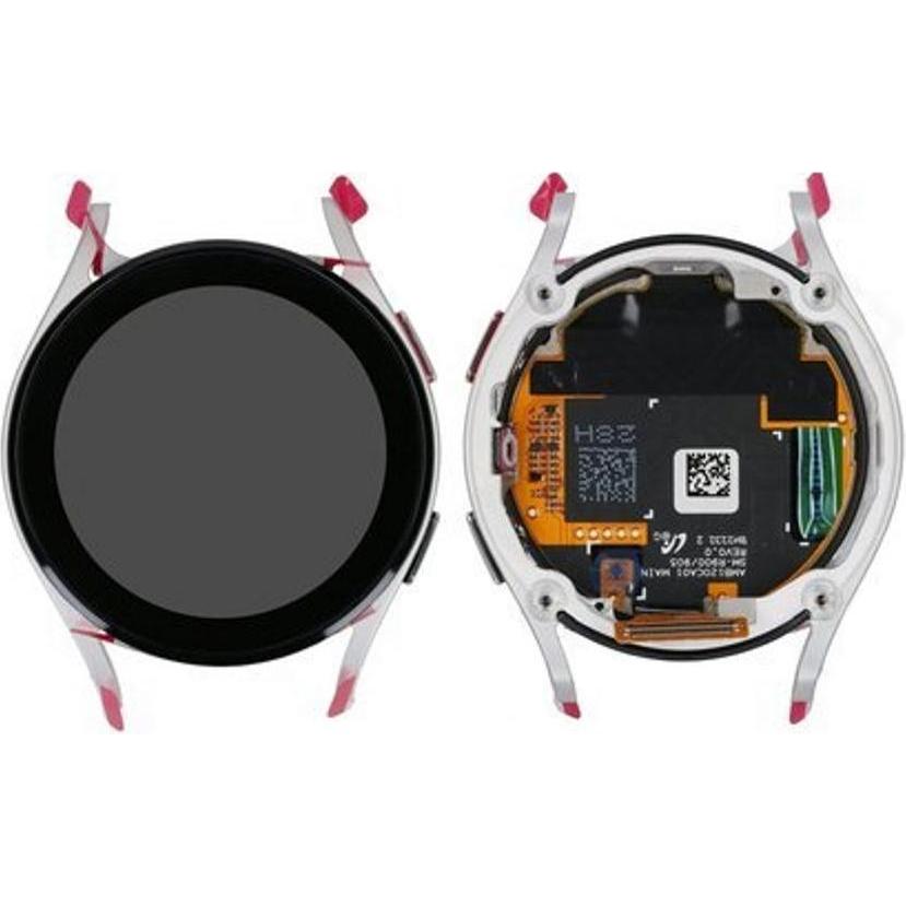 Samsung LCD + Touch + Frame für R900 Galaxy Watch 5 40mm - silver, Weiteres Smartphone Zubehör, Silb