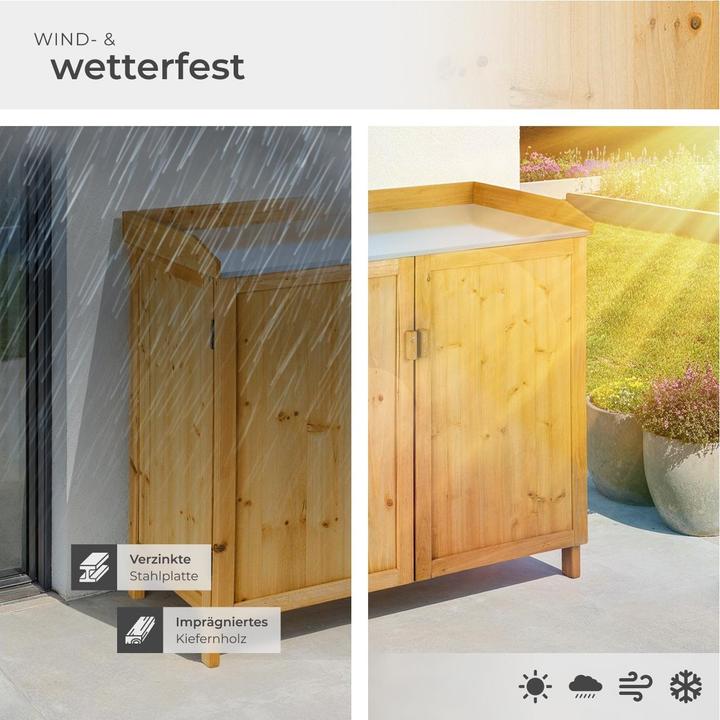 Image du produit tectake Meuble de Rangement