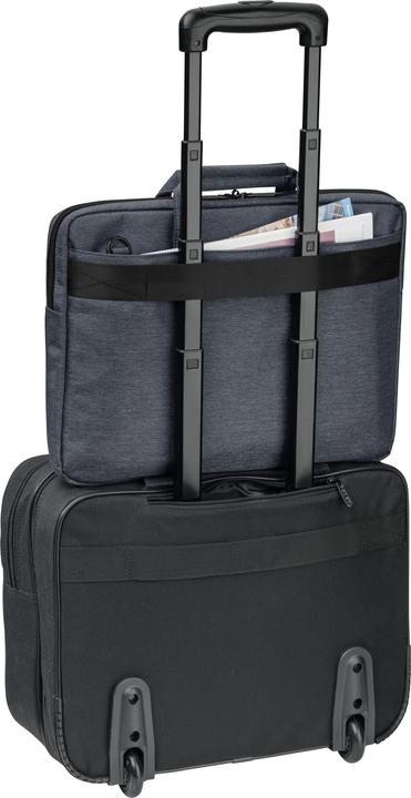 Produktbild Pedea Notebooktasche Elegance 15,6 Zoll 39,6cm grau Notebookfach: 39 x 28,5 x 5 cm Tabletfach: 27 x 20... (15.60", Universal)