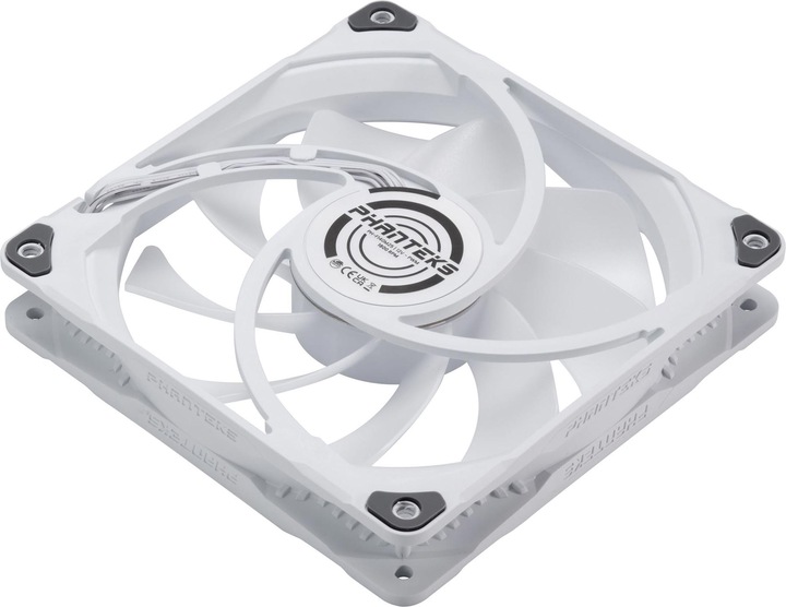 Actual product image Phanteks M25 PWM D-RGB fan, 3-pack - 140mm, white (140 mm, 3 x)
