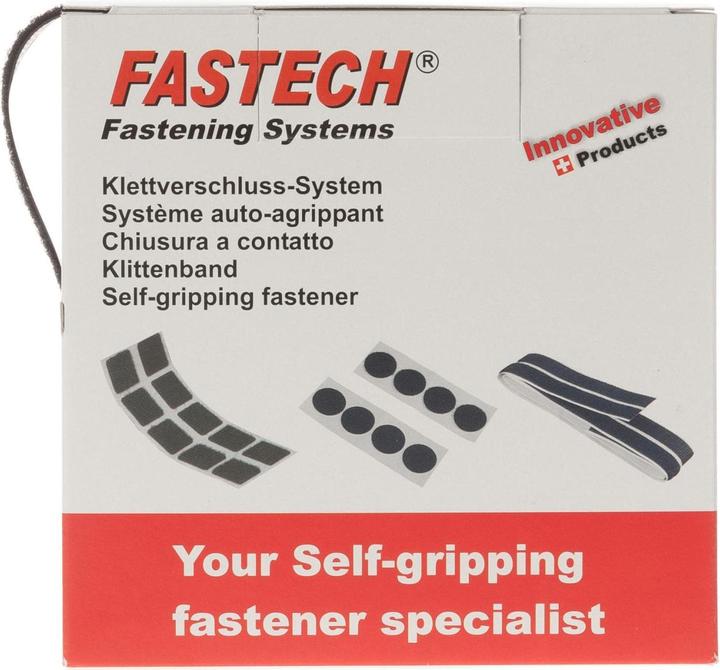 Produktbild Fastech Box 5m Klettband 20mm, schwarz (20 mm)