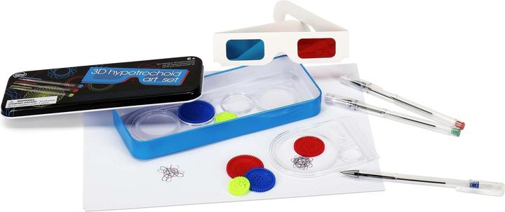 Produktbild NPW 3D Hypothrochoid Set (Blau, Grün, Rot, 3x)